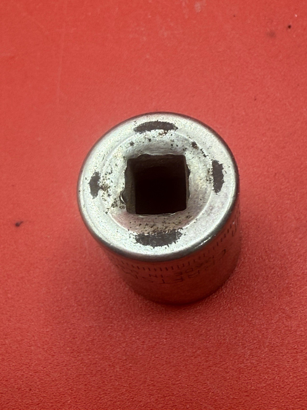 Craftsman -⅁- 13mm 6 Point Inverted G Shallow Chrome Socket 1/4″ Drive 43514 USA
