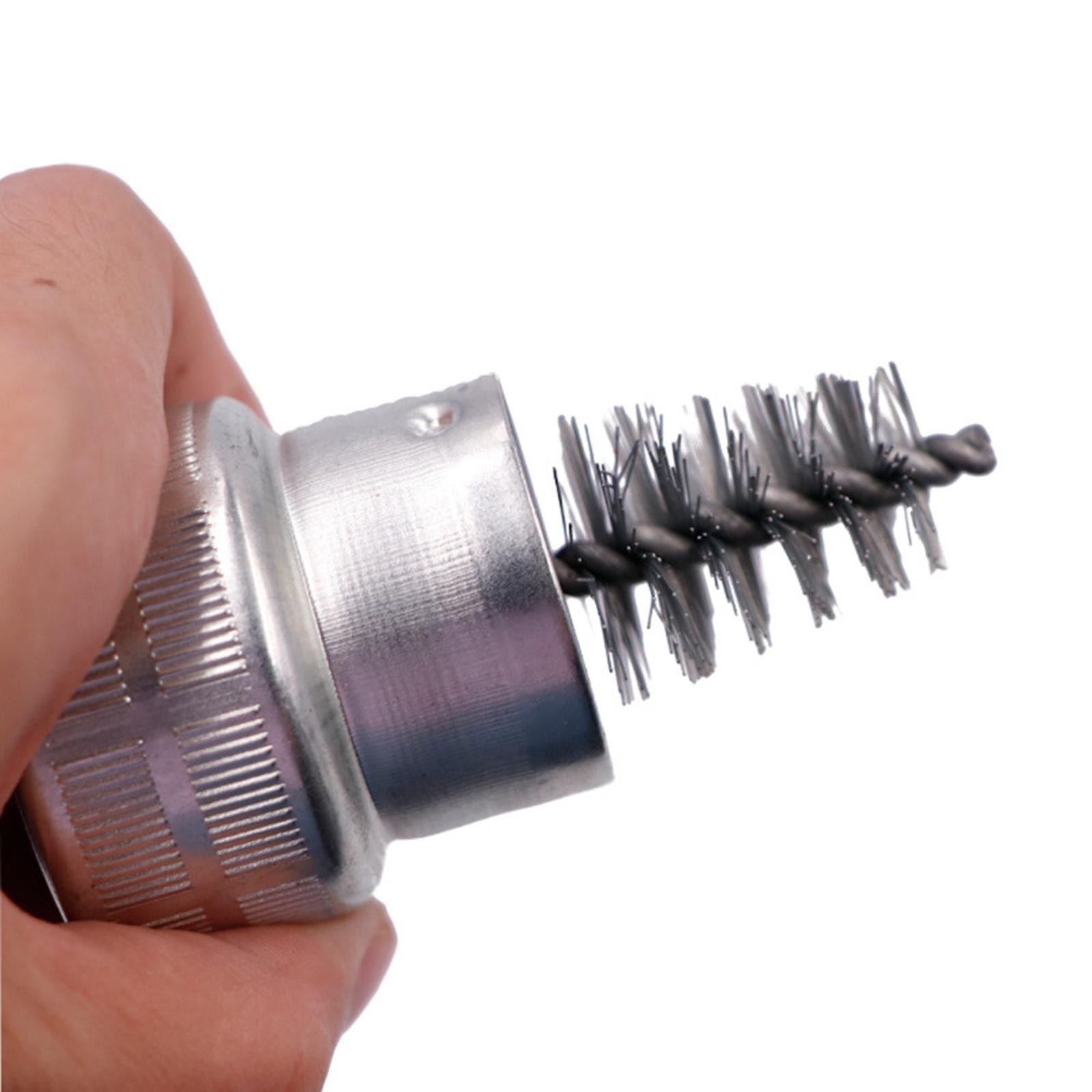 3.22in Car Battery Post Terminal Cleaner Dirt Corrosion Brush Hand Clean Tool g