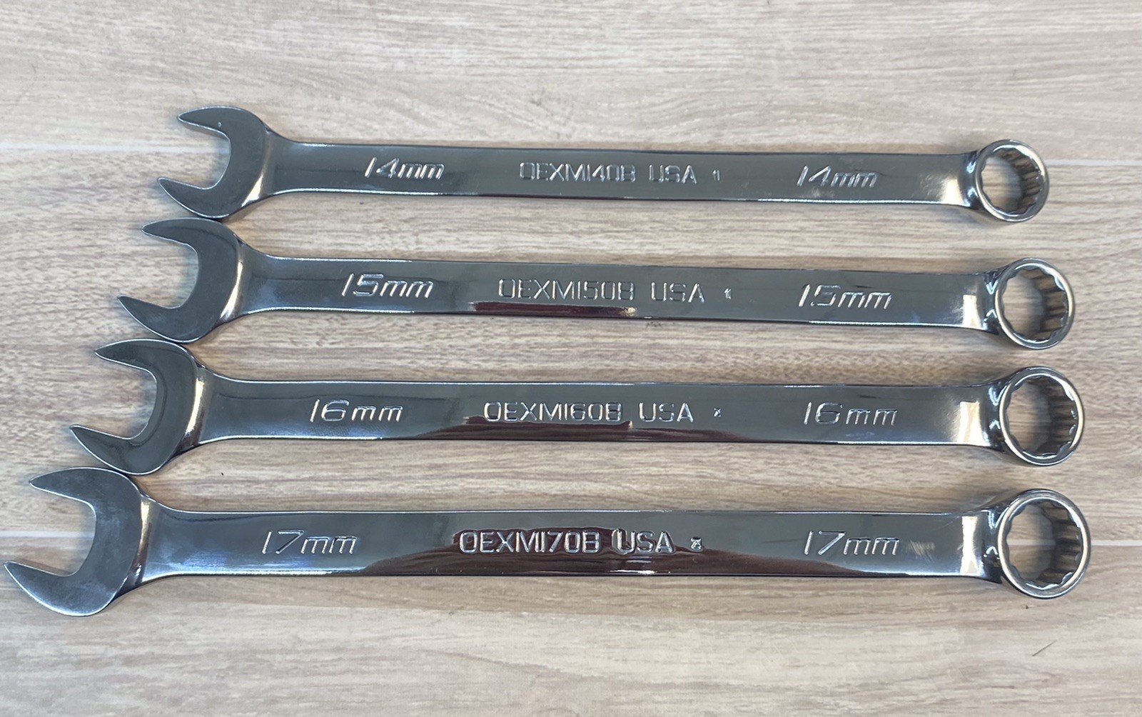 Snap-on Metric Wrenches OEXM140B OEXM150B OEXM160B OEXM170B 14-17MM