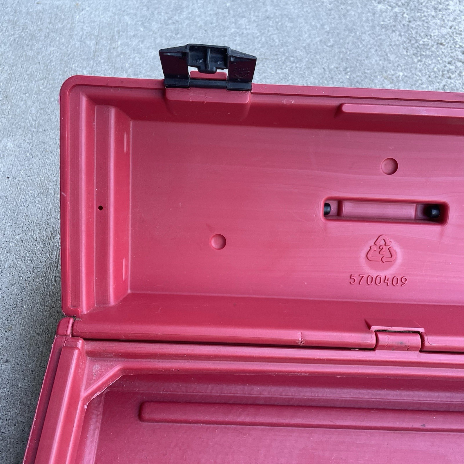 Vintage Sears Best Craftsman USA 18.5″ Red Permanex Tool Box Case