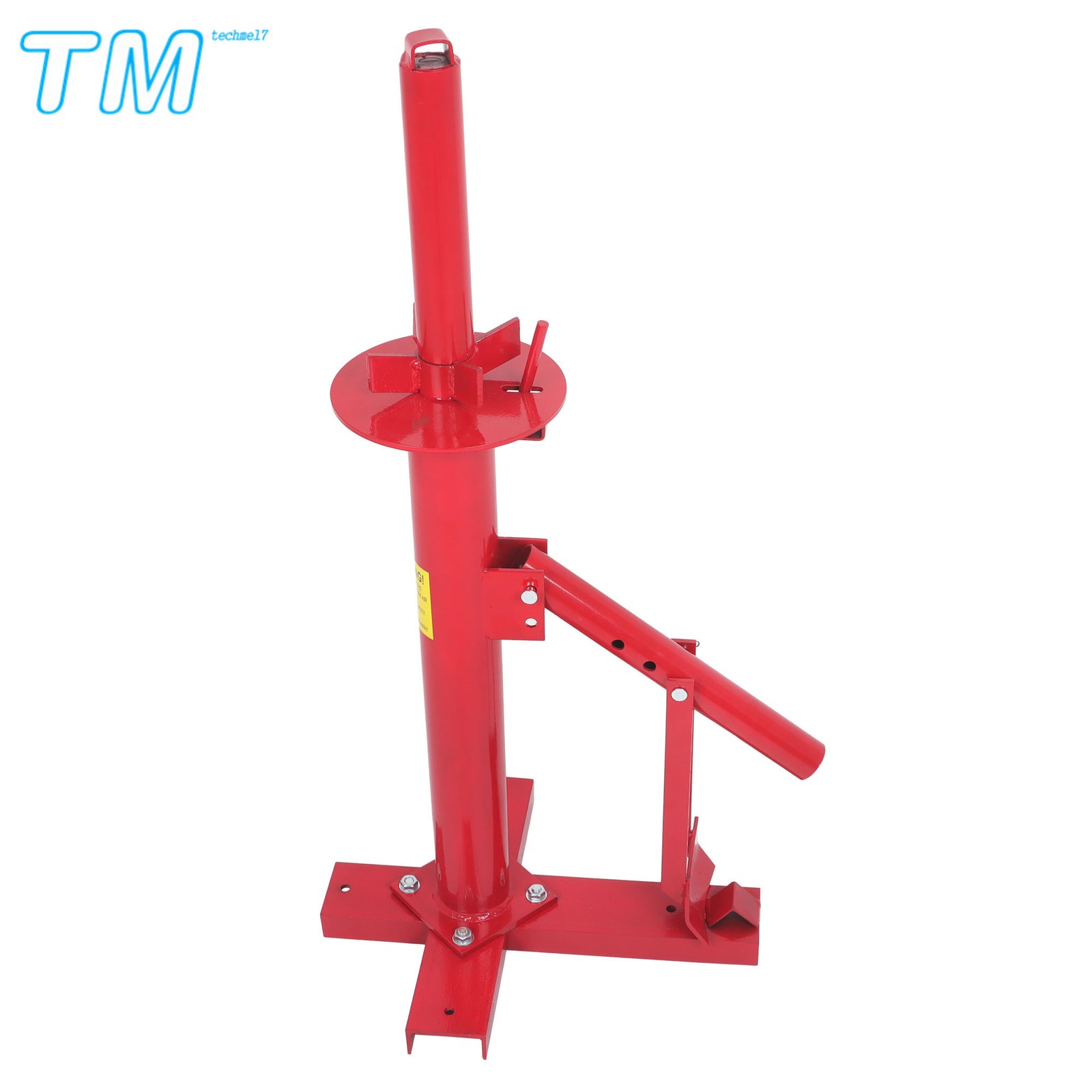 Portable Hand Bead Breaker Mounting Tool 8″ to 16″ Tires Manual Tire Changer Red