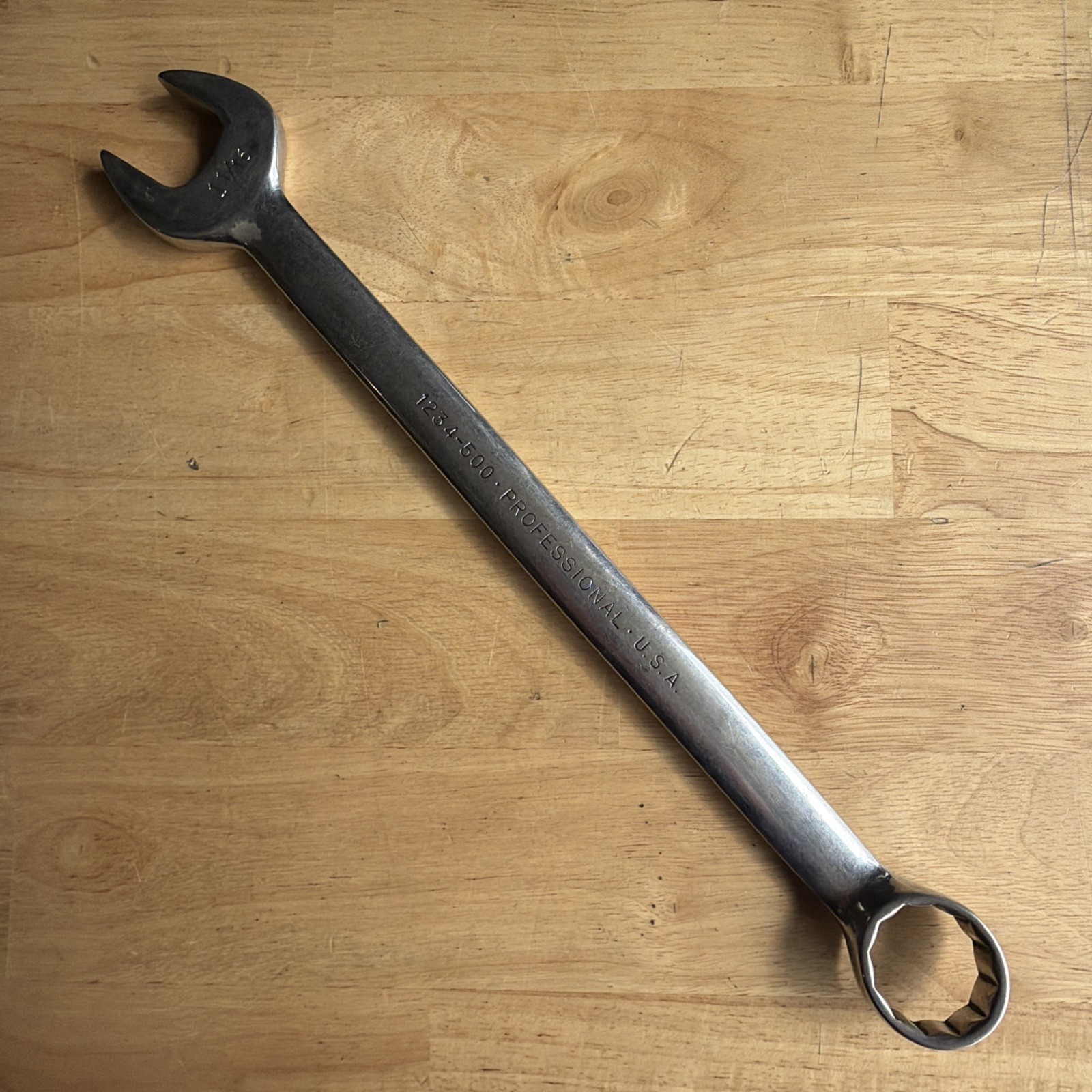 Proto Professional 500 1-1/16″ Combination Wrench 12 Point 1234-500 Made in USA