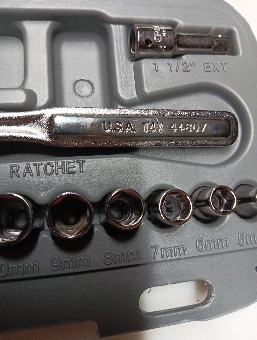 craftsman tool set usa 34861 Metric 1/4 Socket Set