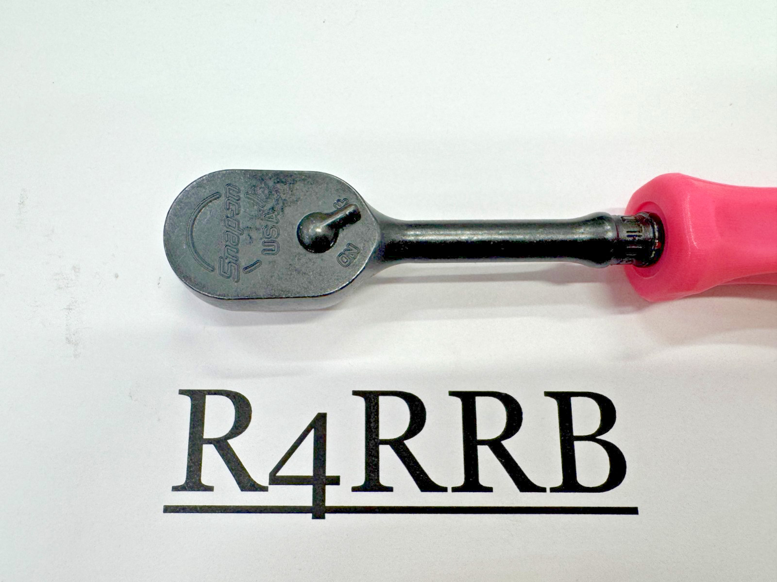 Snap-on Tools RARE GUY MARTIN PINK 1/4″ Drive Hard Grip Fixed Ratchet GTHLD72GUY