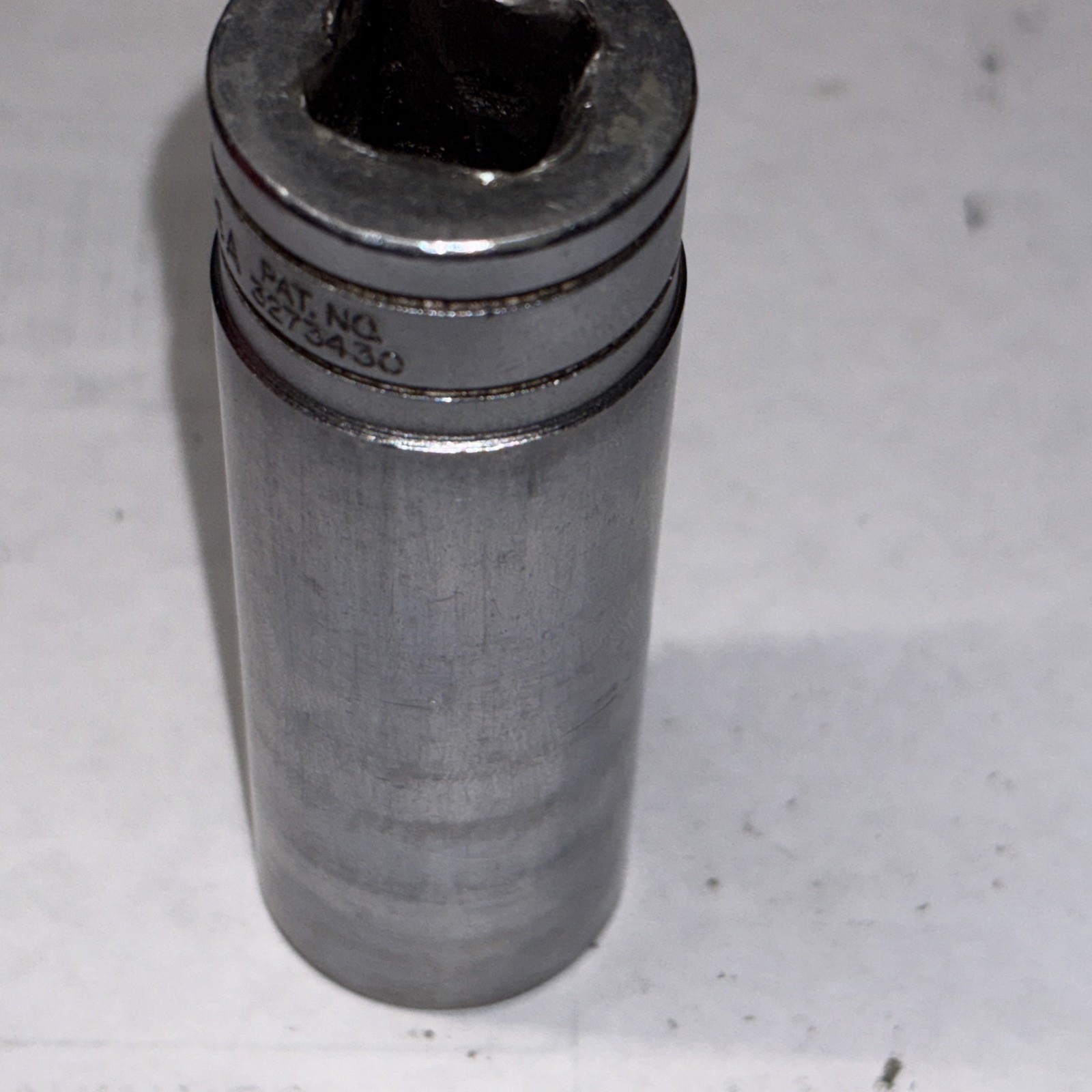 Vintage Snap-on USA 13/16″ 12 Point Deep Chrome Socket 1/2 Drive S261