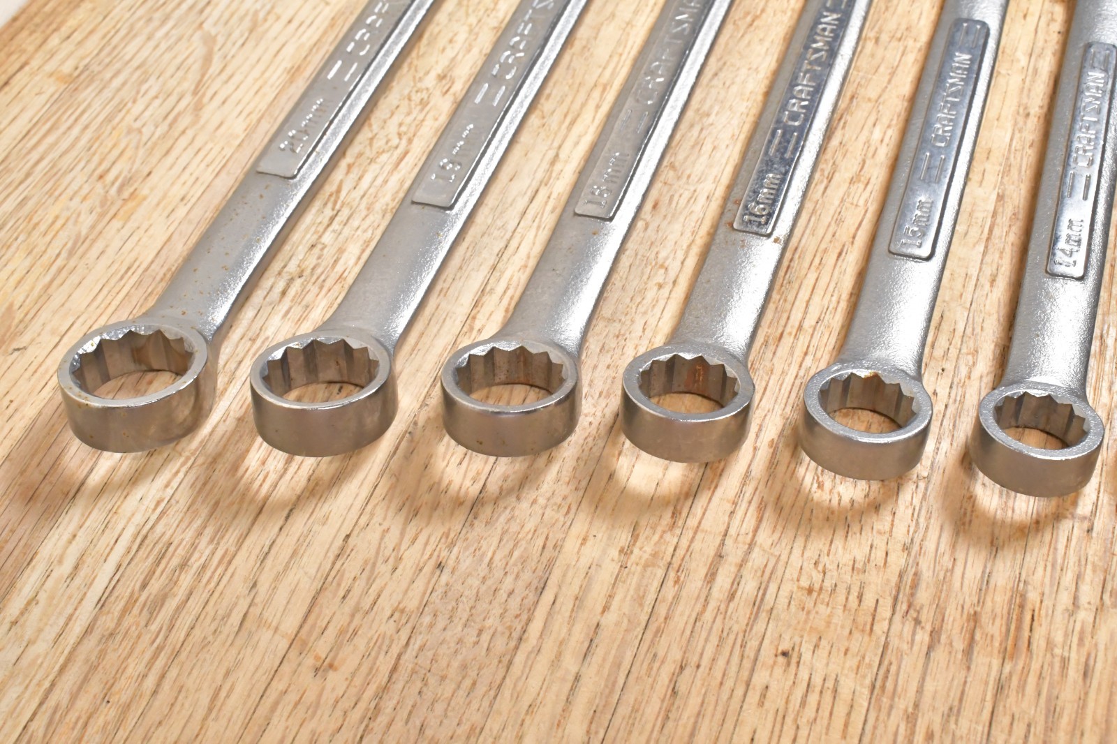 11pcs CRAFTSMAN Metric Combination Wrench Set Near Complete 20mm-6mm 12-Point