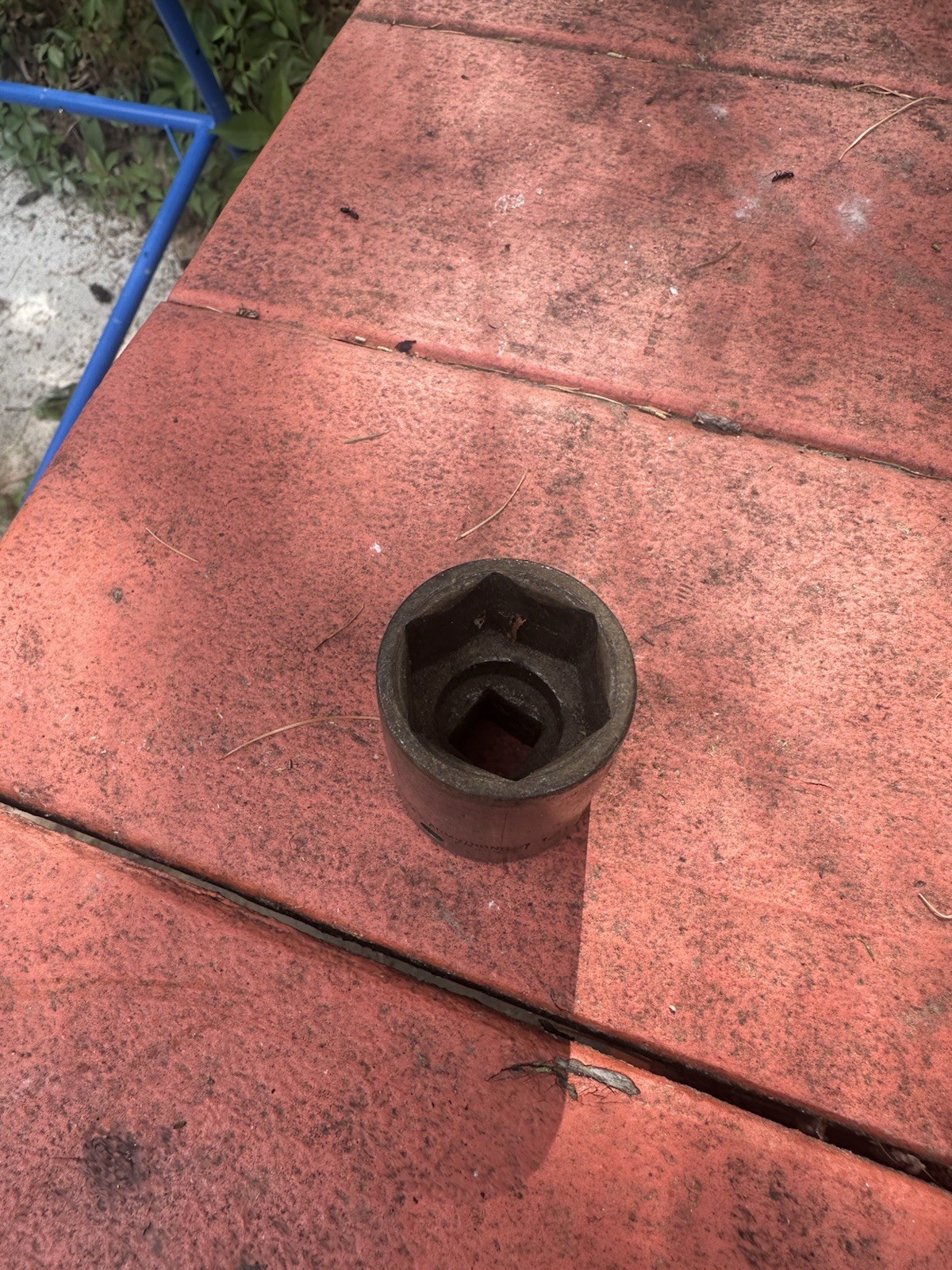 Vintage 1 1/8 Armstrong Impact Socket 6 Point