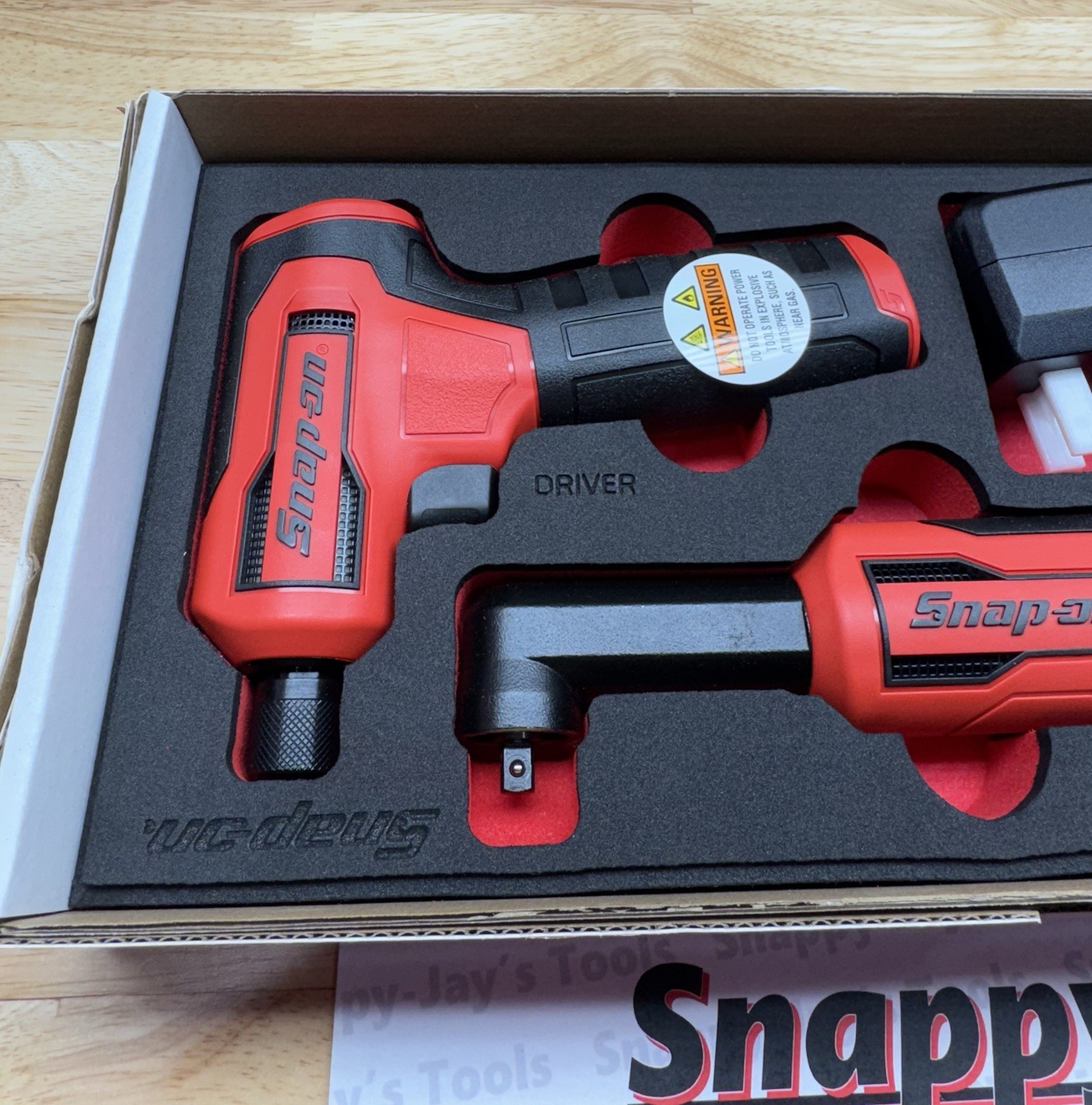 Snap-on Tools NEW 1/4” Drive & Hex 2pc NanoAxcess Tool Kit In Foam CTNN2Q3KF