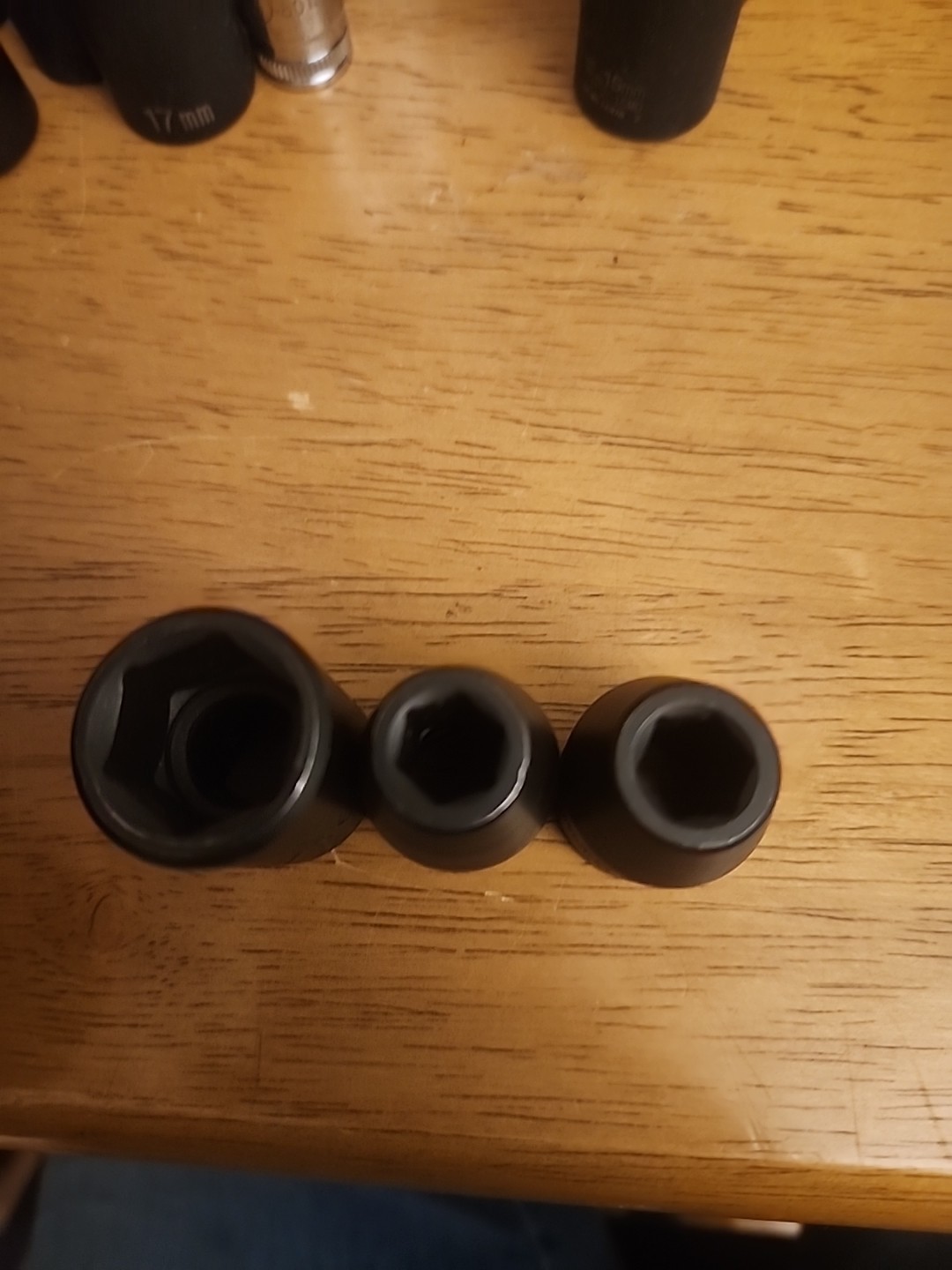 PROTO USA 1/2″ DRIVE IMPACT SOCKETS 3/8″ AND 11/16″ LOT OF 3 Pcs