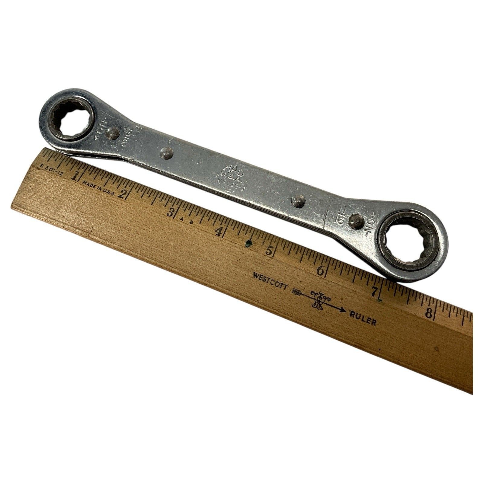 MAC RW2022-2 Ratcheting Combination Wrench 5/8″ x 11/16″ Professional Tool SAE