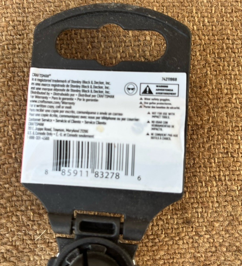 CRAFTSMAN 1/4-in Drive 72-Tooth Quick-Release Ratchet CMMT86721 Low-Profile NEW