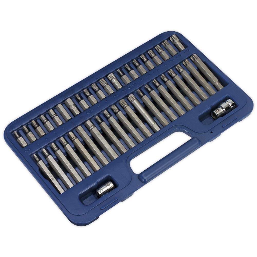 Sealey AK219 42 Piece Torx Spline Hex Bit and Driver Set