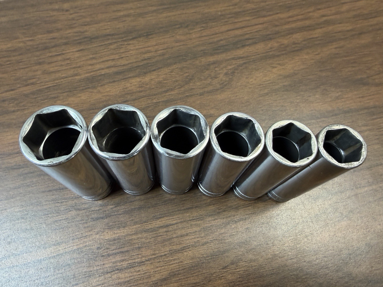 Snap-on Tools TS301 TS281 TS261 TS241 TS221 TS201 6Pt 1/2 Deep Sockets Lot USA