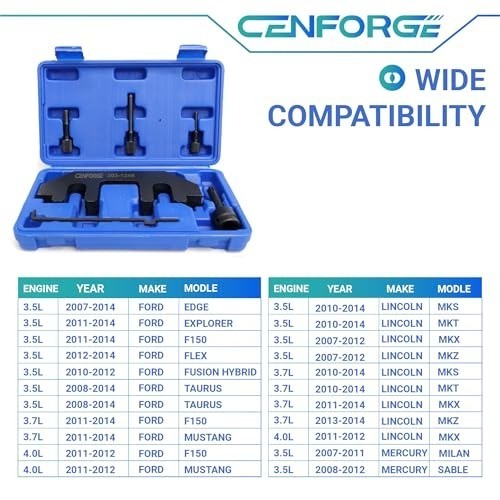 303-1248 Camshaft Holding Timing Tool Kit 7PCS for Ford 3.5L 3.7L 4V Engine