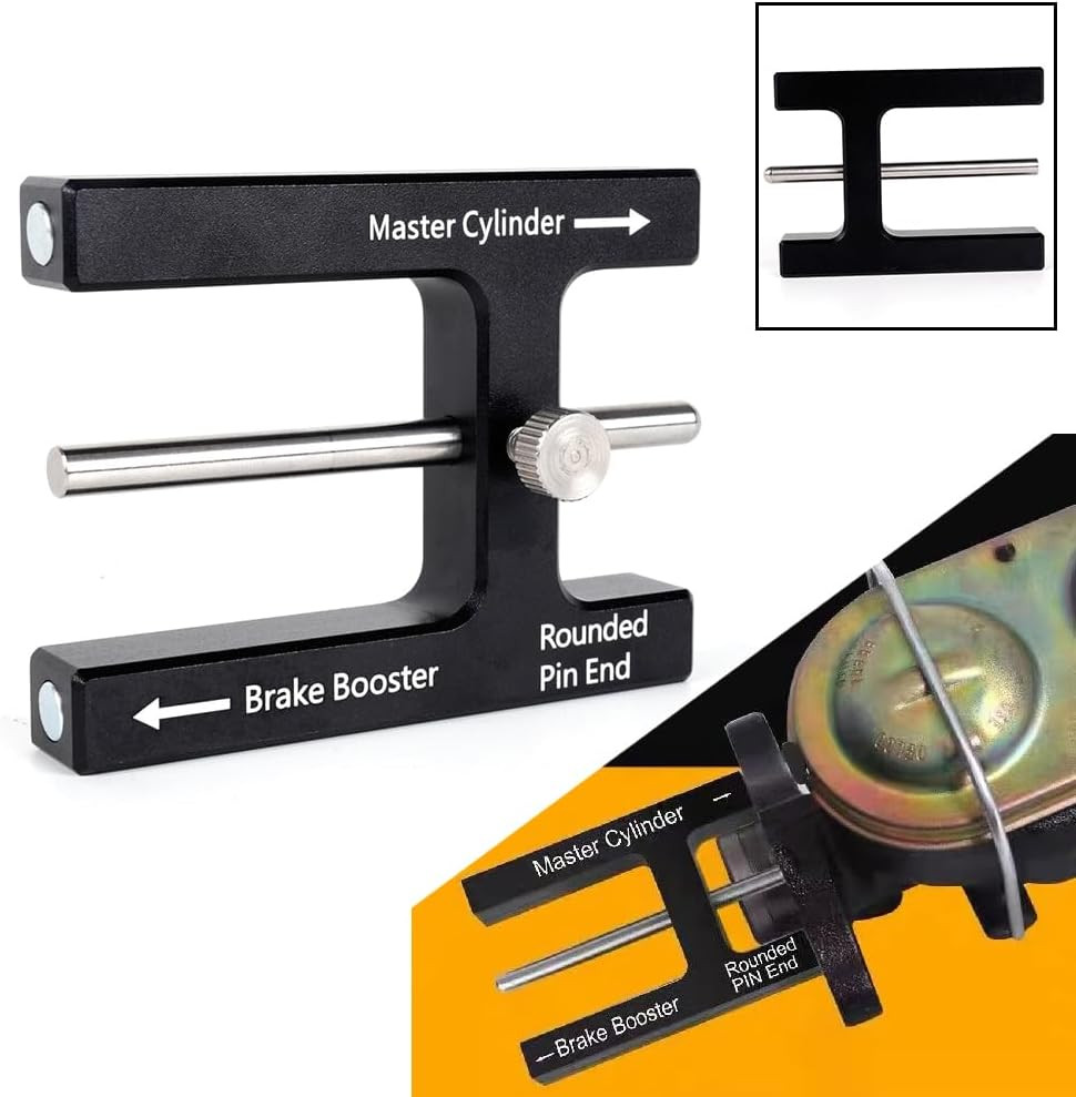 Power Brake Booster Master Cylinder Push Rod Gauge Length Pin Adjustment Tool