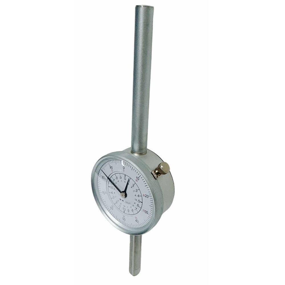 2″/0.001″ Dial Indicator Carbide Anvil AGD Spec, Satin Chrome Finish, AGD specs.