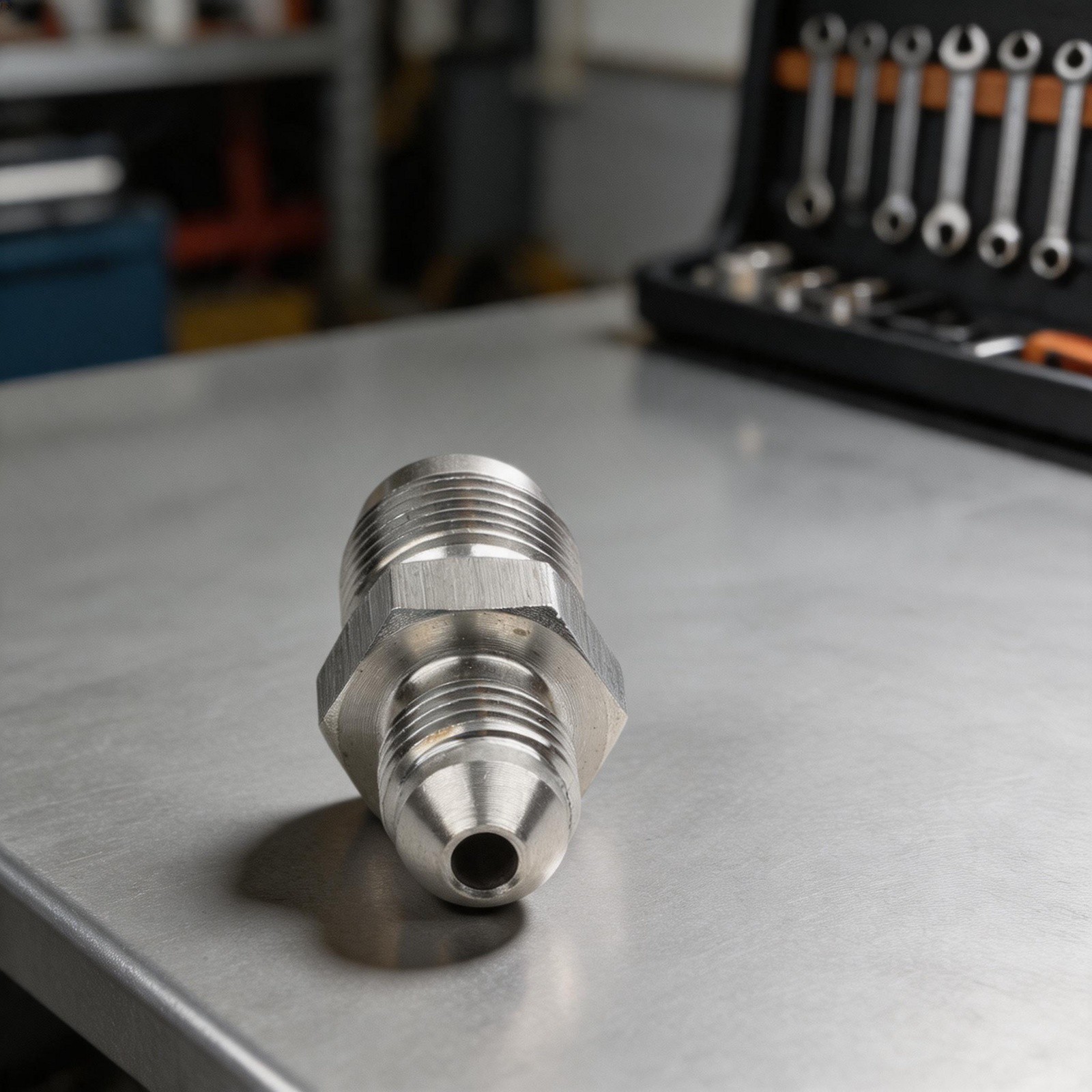 For General Car Modification Adapter Stainless Steel AN3 to M12x1 M10x1