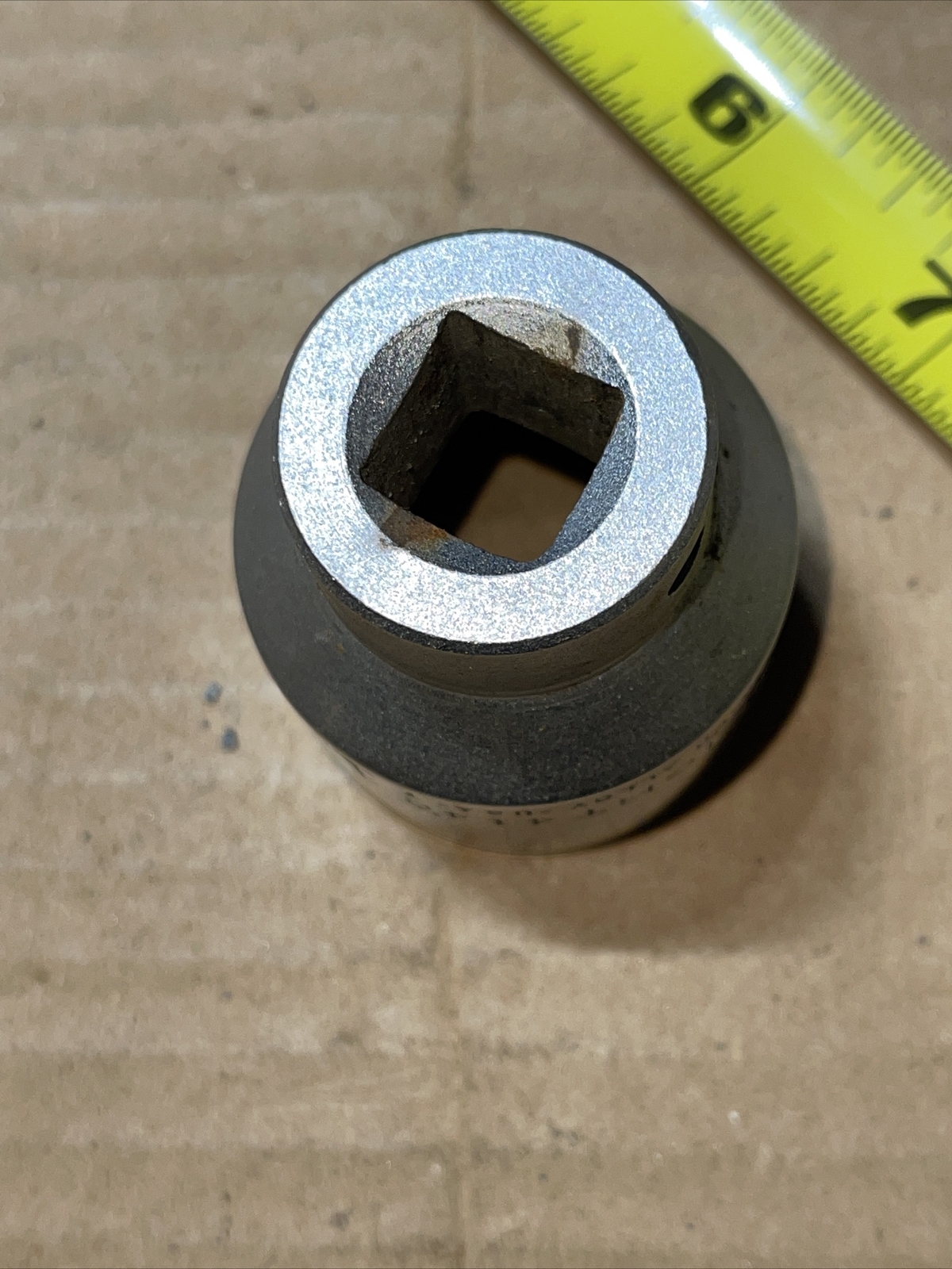 Wright USA 4140 1-1/4 In SAE 1/2” Drive 12 Point Socket 1 1/4 Vintage