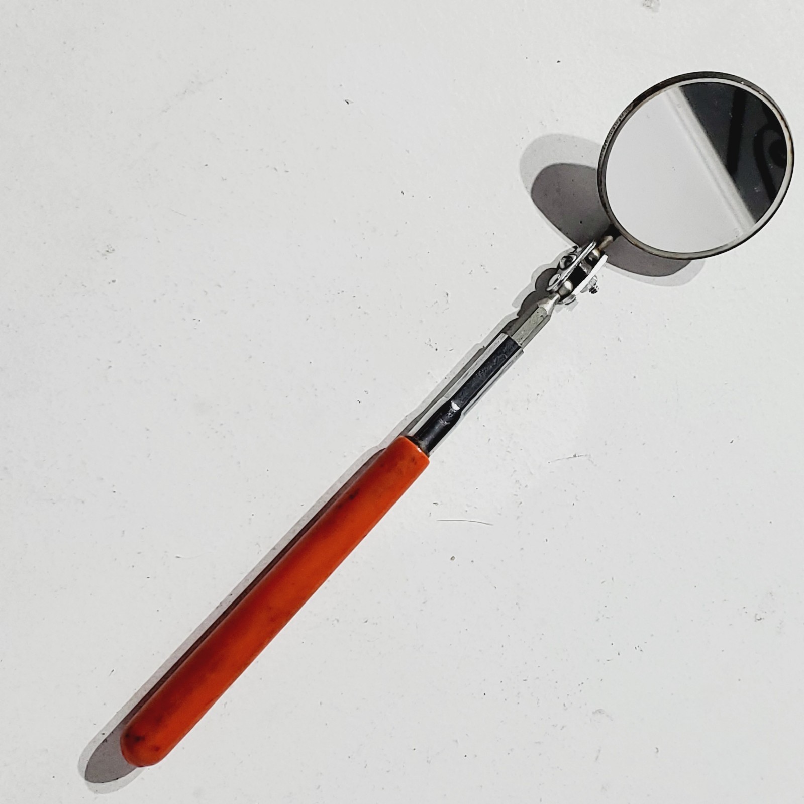 Telescopic Inspection Mirrors Pair Of 2 Ullman C-2 & General 557 Retractable