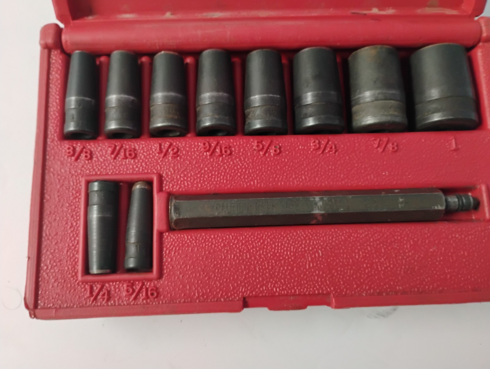 Blue Point Gasket Punch Set 11 pc with Case PGH8A Sold by Snap On USA
