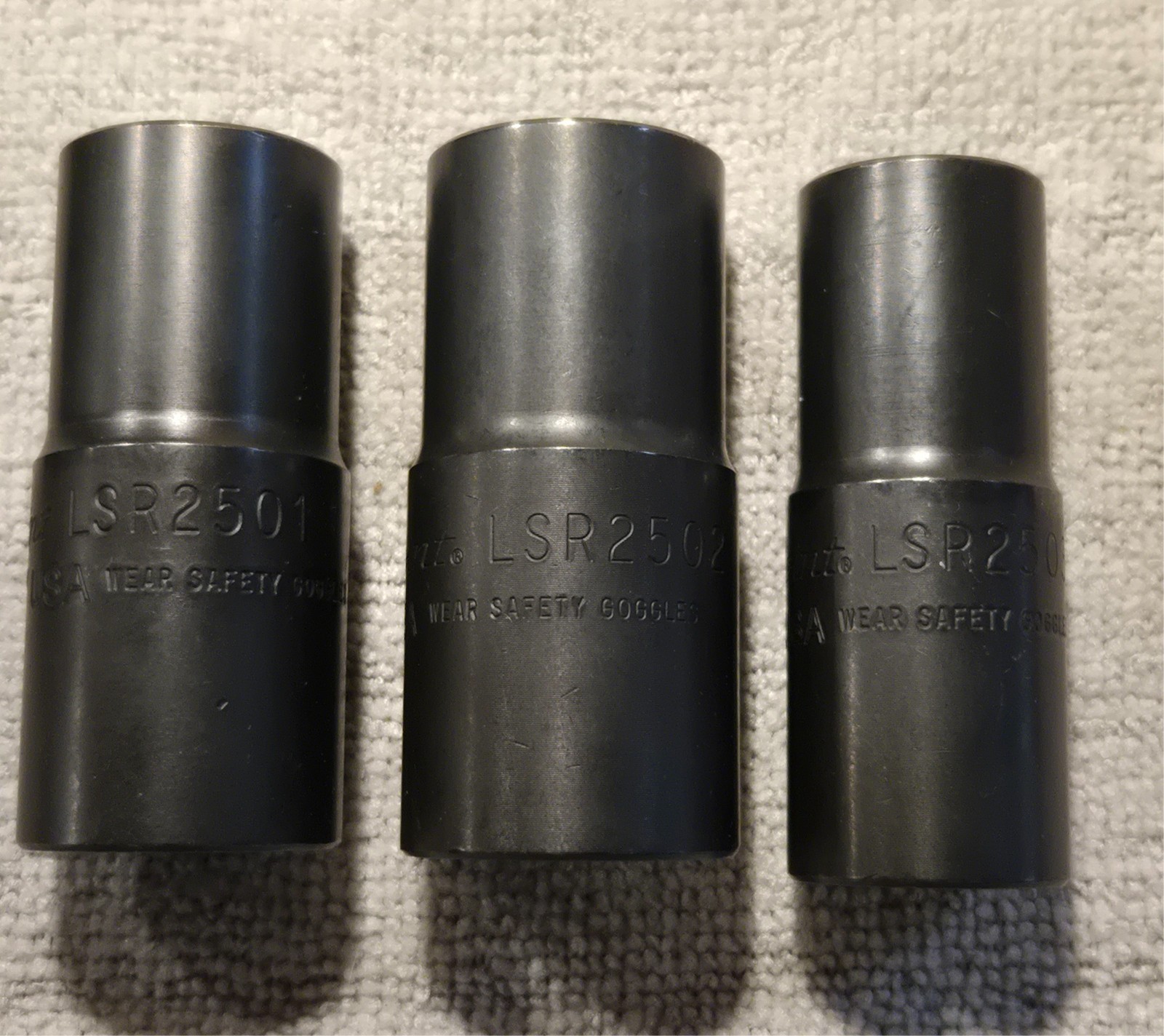 Blue Point LSR2500PLUS 3pc 1/2″ Squate Drive Lug/Lock Flip Twist Socket Set w…