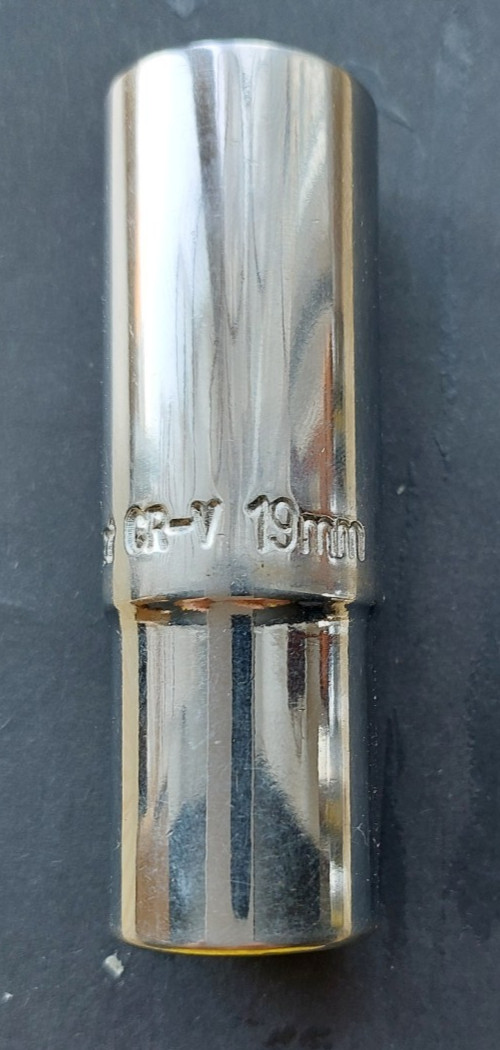 DRAPER EXPERT DEEP 19mm METRIC BI HEX 12 Point 1/2″ Drive socket