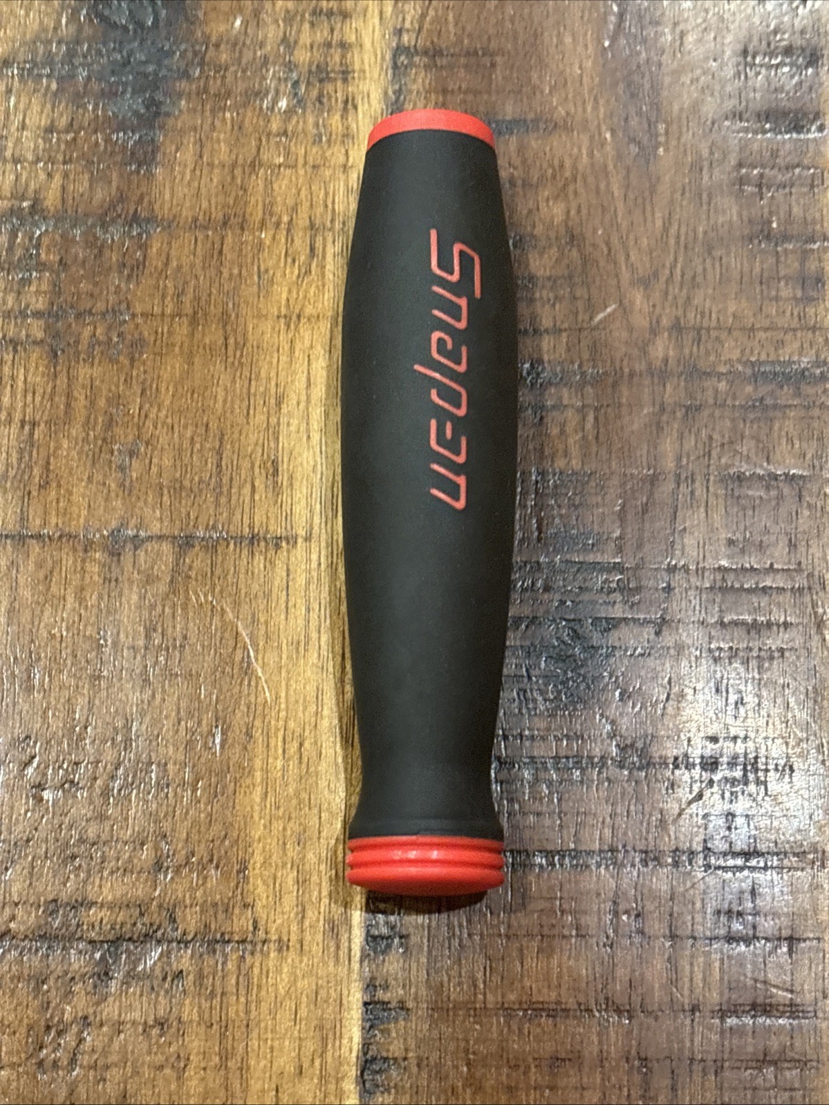 Snap-On Tools 1/4” Ratchet Replacement Handle BLACK AND RED CUSHION GRIP NEW