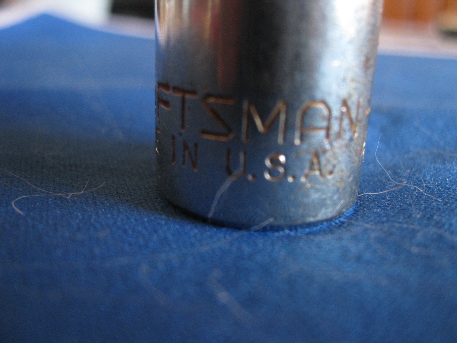 Craftsman Vintage 1/2″ Drive 15MM 12 Point Shallow Socket Metric EE 44236 USA