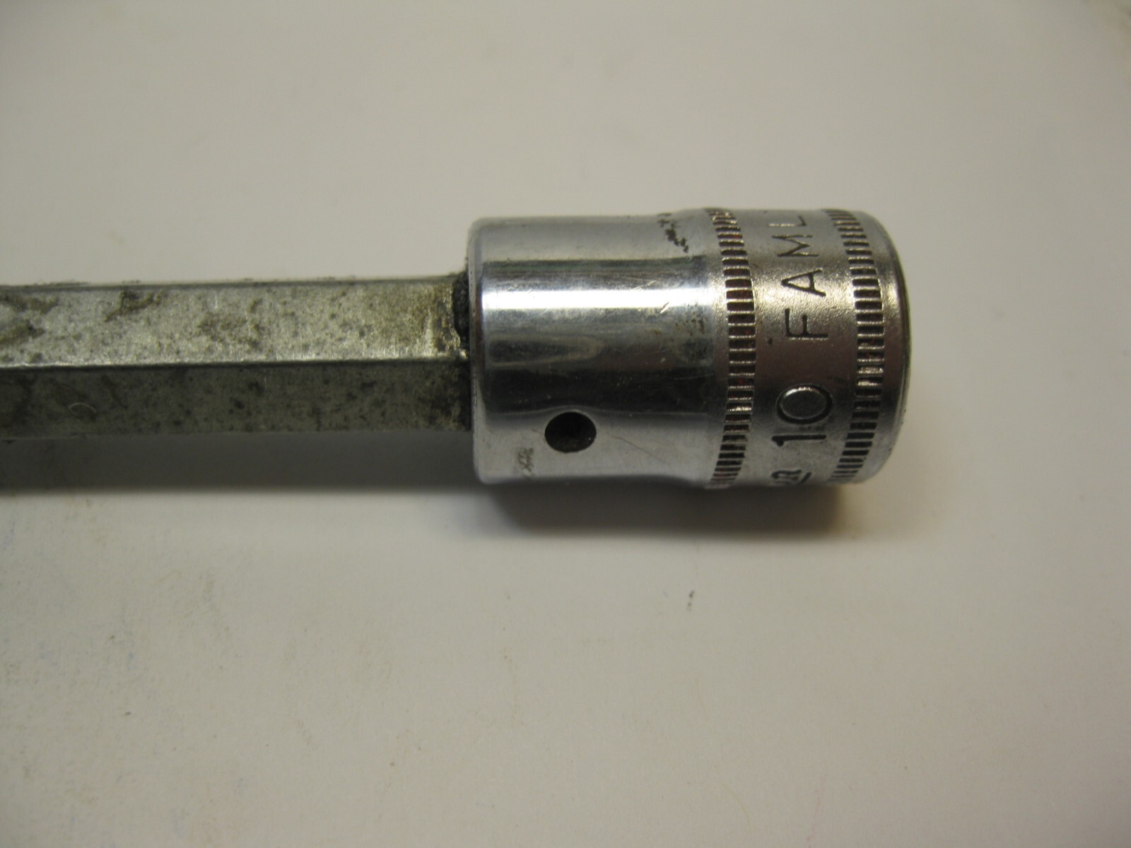 Snap-on tools 3/8″ drive 10mm metric XL Hex/Allen Bit Socket USA FAML10 Nice!