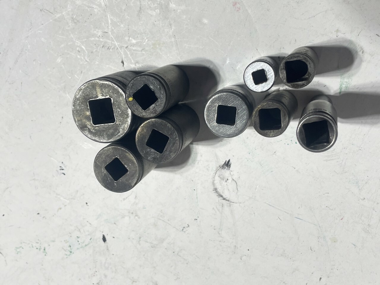 Vintage CRAFTSMAN 1/4″ 1/2″ 3/8″ Drive Sockets – 6 Pt 12 Pt – BE and Circle H