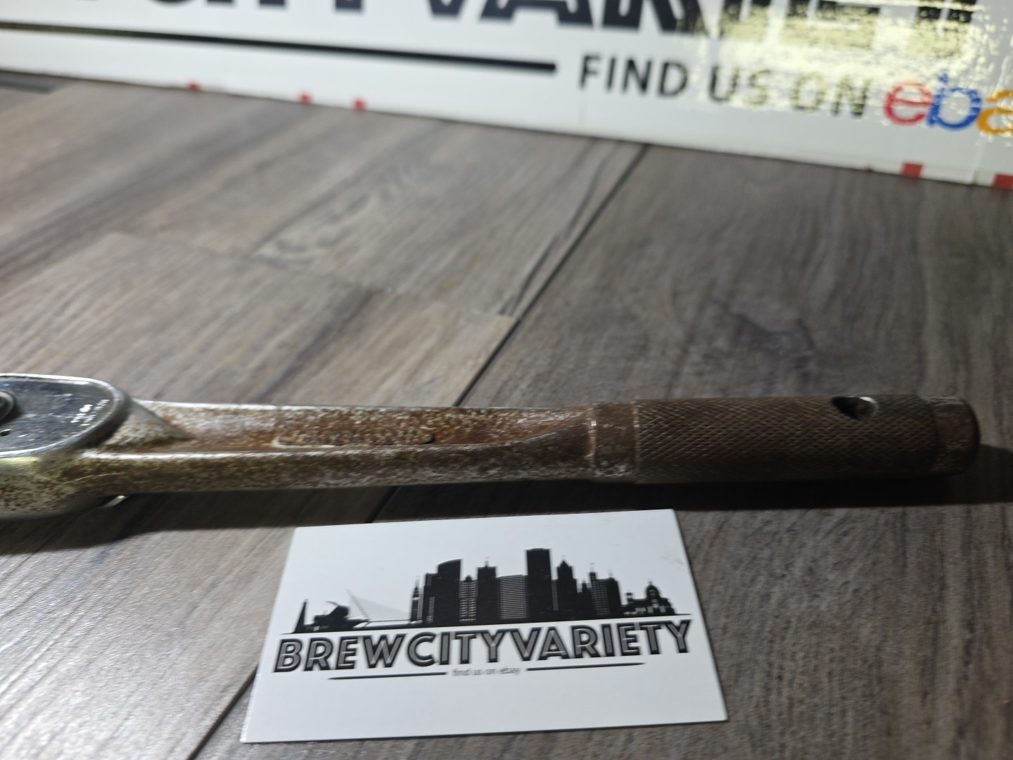 Indestro Super No. 3201 Ratchet 1/2″ Drive – Made in USA – Vintage