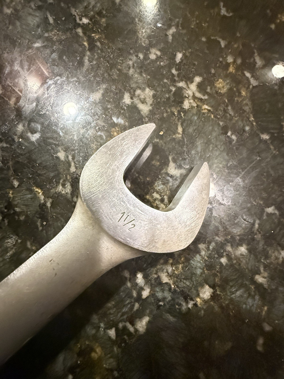 Snap-On OEX-48 Combination Wrench SAE Made in USA 1-1/2” Inch 12 Point Date 1968