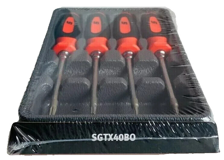 NEW Snap-on Torx Set T8 – T20 SGTX40BO Miniature Torx Orange Soft Handled