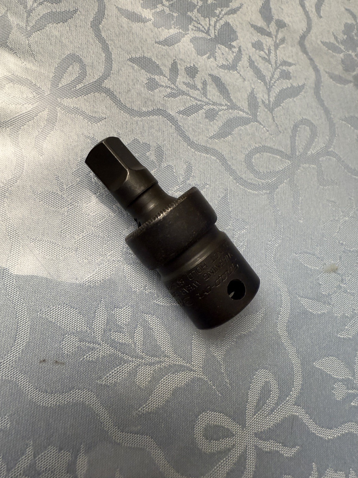 Snap on IPF80A 3/8″ Drive Lock Button Universal Joint Impact Socket Adapter USA