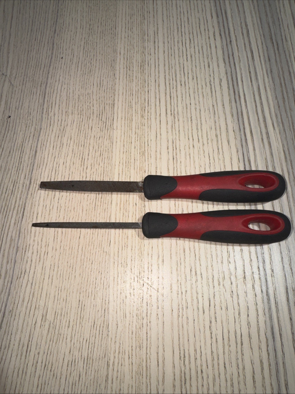 Snap-on SGFMN106 Mini Needle File Set Red Soft Grip Hand Tools – 2 Pieces