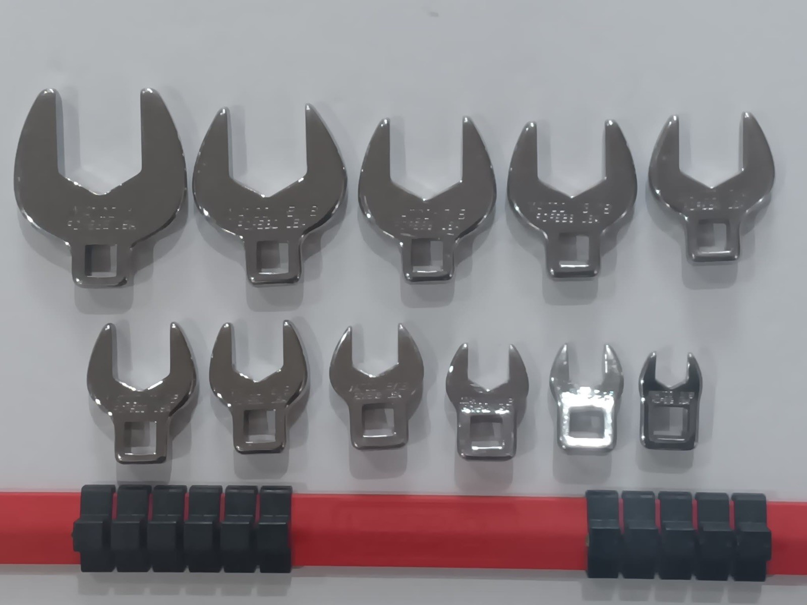 Matco 11pc 3/8” Drive SAE Crowfoot Wrench SET MADE IN USA (Read)