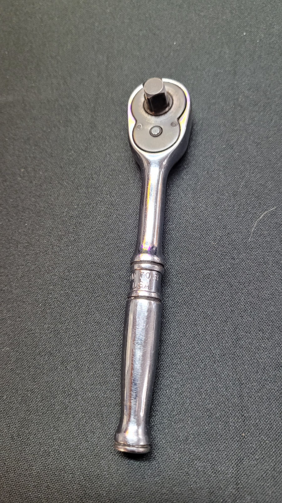 Vintage Snap-on TM70B 1/4” Drive Ratchet USA