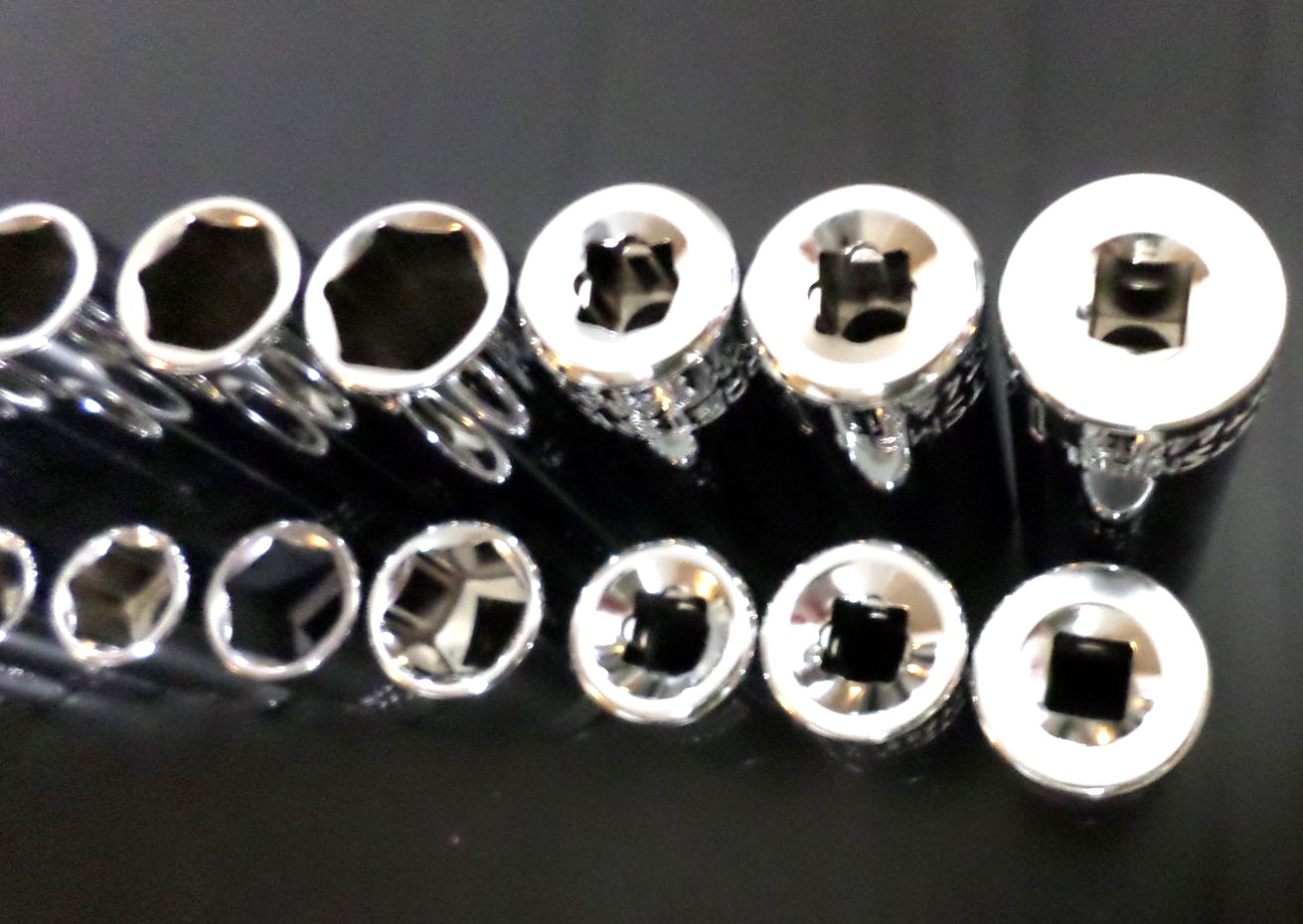 New Craftsman 1/4″ Metric 6-Point 26pc Shallow/Deep Socket Set 4-14mm Chrome 6pt