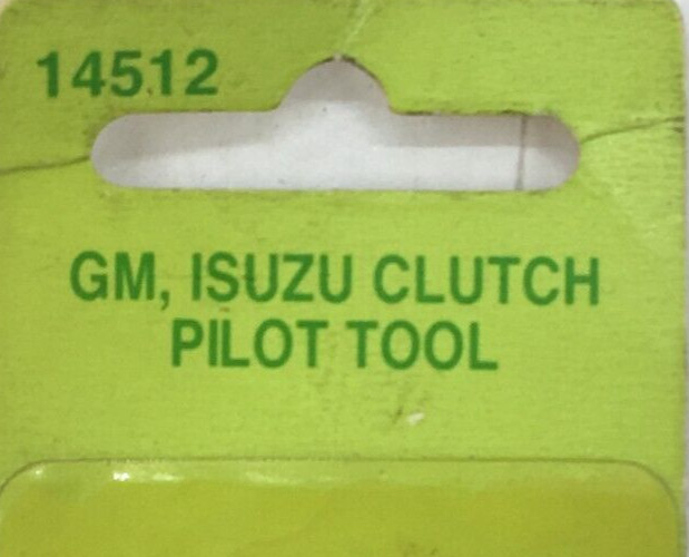 Motormite Dorman 14512 Clutch Alignment Pilot Tool For Isuzu, And Chevrolet