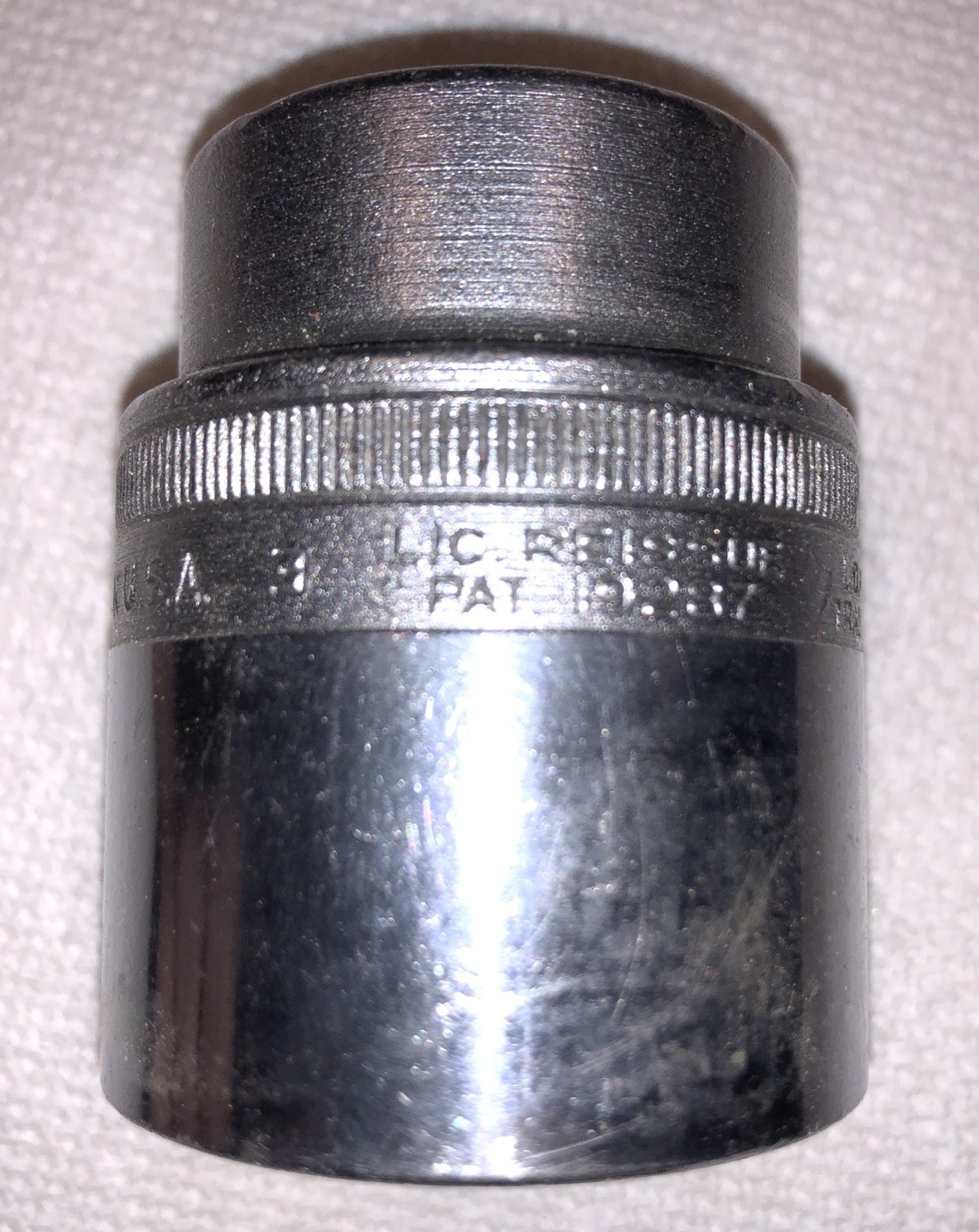 VTG Snap-On LDH-442 3/4” Drive 12 Point 1-1/2” Shallow SAE Chrome Socket SNAPON
