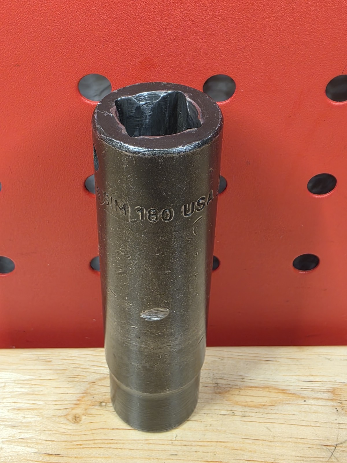 Snap-on Tools SIM180 9/16″ Flank Drive 1/2″ Drive 6-Point Deep Impact Socket