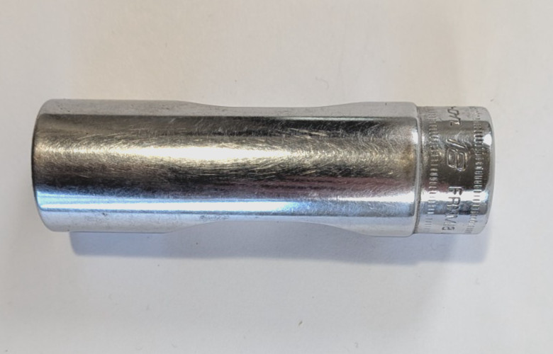 Snap-on 3/8″ Drive 18mm Deep 6pt Flare Nut Socket FRXM18 USA