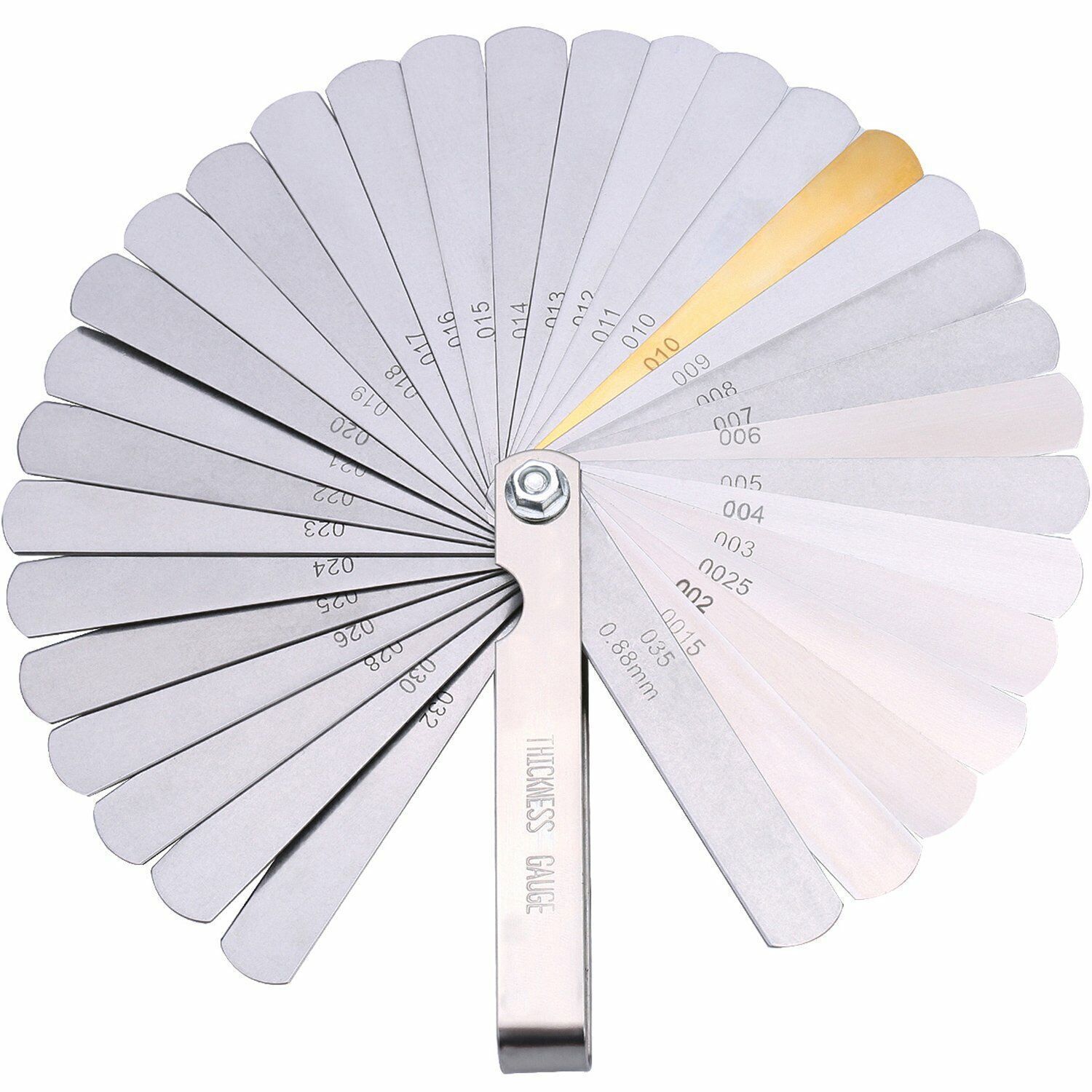 32 Blade Feeler Gauge Dual Reading Combination Feeler Gauge Metric & SAE