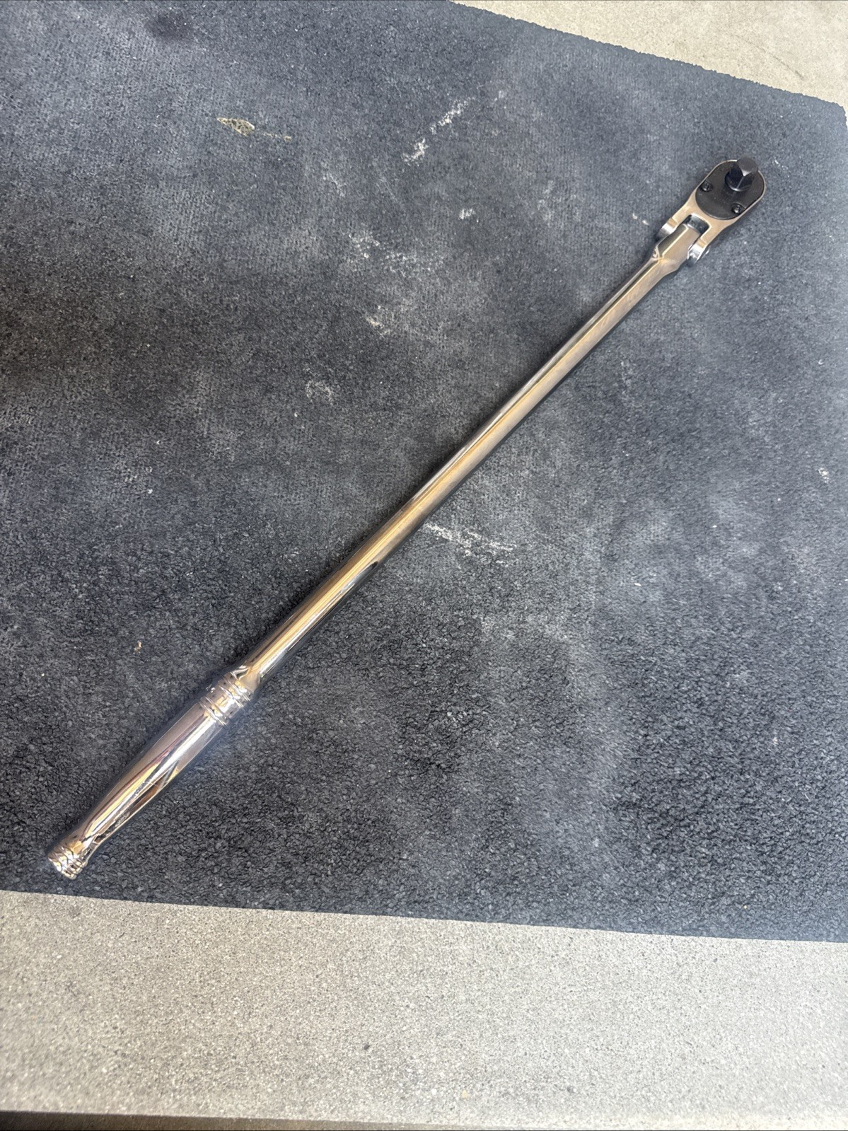 For Snap-on Tools 3/8” Drive EXTRA-LONG Handle Flex-Head Ratchet FLLF80 USA