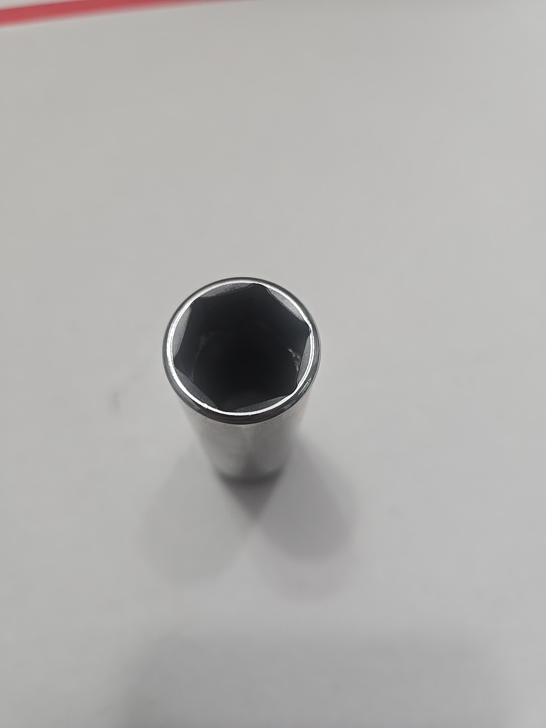 New snap on 18mm 3/8ths Drive deep chrome six point socket Sfsm18 USA