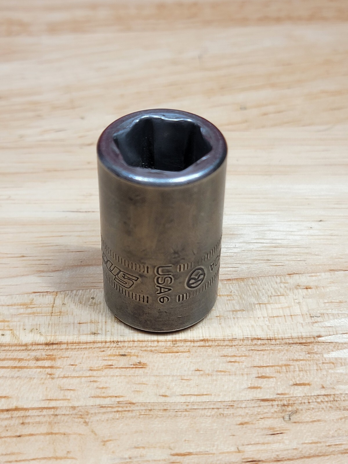 Snap-on Tools IMM150A 15mm 1/2″ Drive 6-Point Shallow Impact Socket