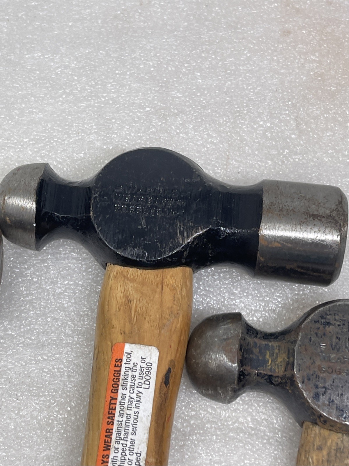 BLUE-POINT Tools BP 12B Ball Peen Hammers 12 Oz, USA, Lot Of 3
