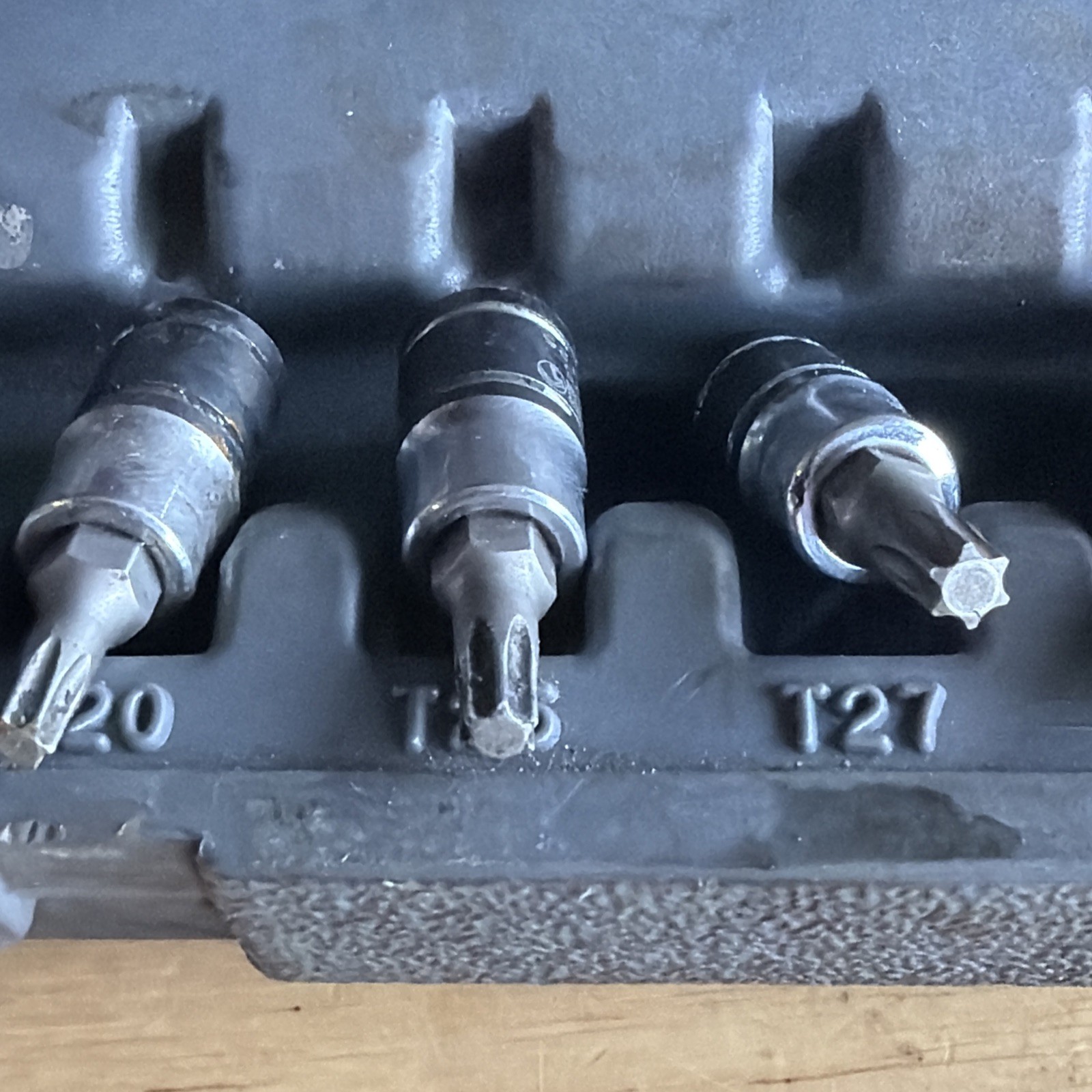Matco Silver Eagle Torx Regular Tamper Proof Bit Driver Socket Set SBS23SE READ!