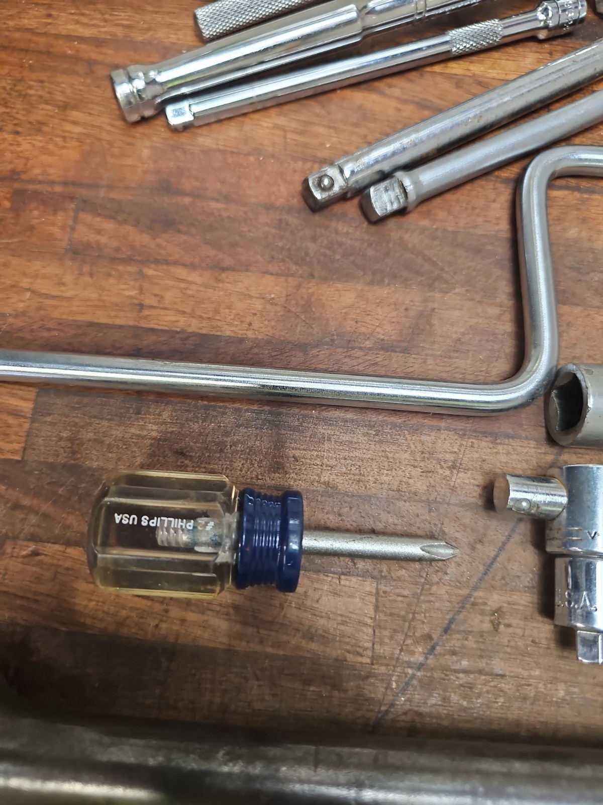 PP25- USA Mechanic tool lot- RATCHETS, WRENCHES, Etc – CRAFTSMAN, PROTO, Etc