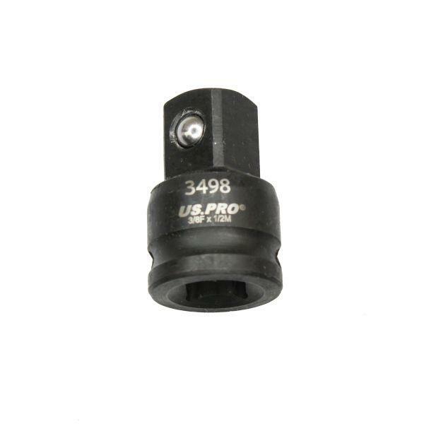 US PRO Tools Impact Socket Adaptor Step Up Adapter 3/8″ Inch F to 1/2″ Inch M